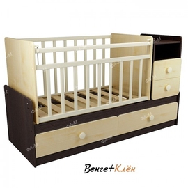 Кровать-трансформер ФА-М Алеся цвет венге-клен - описание