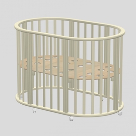 Детская кроватка 3 в 1 Ведрусс Оливия цвет слоновая кость - описание