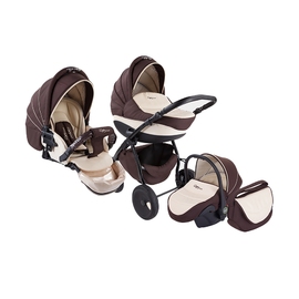 Детская универсальная коляска Tutis Zippy New кожа 3 в 1 - описание