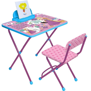 Детский столик и стульчик Ника Д1Р-М Рапунцель