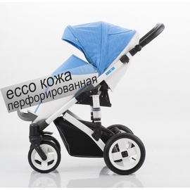 Детская прогулочная коляска Izacco Z2 СМ эко-кожа+ткань - описание