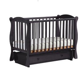 Детская кроватка Лель Кубаночка 6-42  универсальный маятник цвет венгеорех - описание