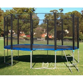 Батут Fitness Trampoline 15FT- Extreme с сеткой и лестницей D 457 - описание
