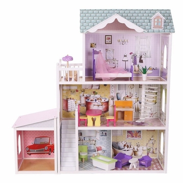 Кукольный домик Luxury house Delia для куклы Барби с гаражом