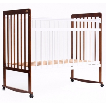 Бамбини 03 колесо-качалка Евро Стиль цвет орех-белый