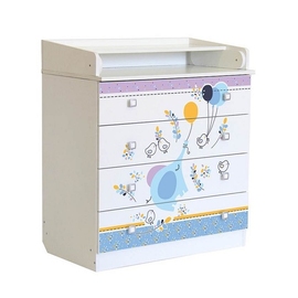 Комод пеленальный Фея 1580 Слоник на шаре - описание