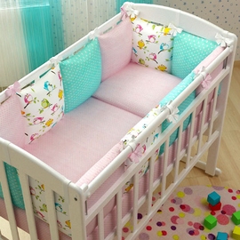 Комплект в кроватку ФА-М Веселый Птички 6 пр. - описание