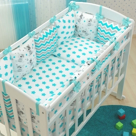 Комплект в кроватку ФА-М Мишки 6 пр. - описание