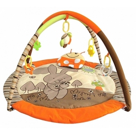 Коврик развивающий Baby Mix Зайка Бежевый - описание