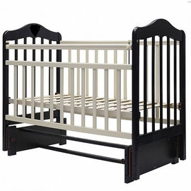 Детская кроватка Топотушки Лира 5 цвет венге-слоновая кость - описание