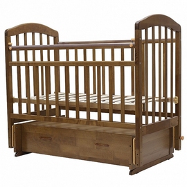 Детская кроватка Топотушки Лира 7 цвет орех/карамель - описание