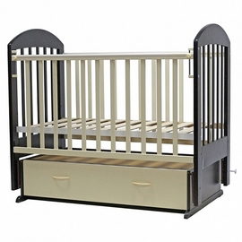 Детская кроватка Топотушки Дарина 6 цвет венге-слоновая кость - описание