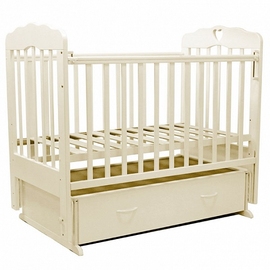 Детская кроватка Топотушки Виолетта 6 цвет слоновая кость - описание