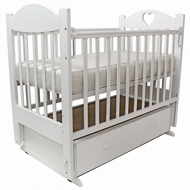 Детская кроватка Топотушки Ева-6 цвет белый - описание