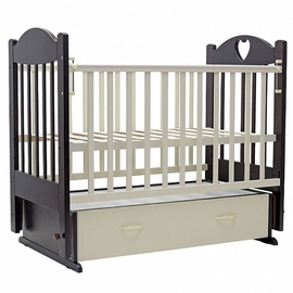 Детская кроватка Топотушки Ева-6 цвет венге/ваниль - описание