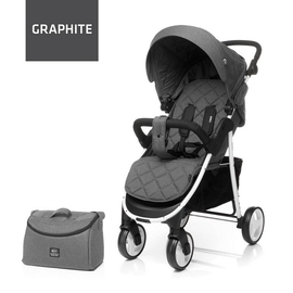 Детская прогулочная коляска 4 Baby Rapid 2019 с сумкой - описание