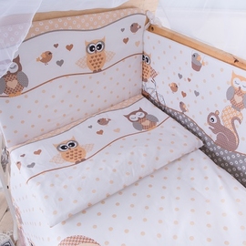 Детское постельное белье Баю Бай Раздолье бежевый 6 предметов - описание