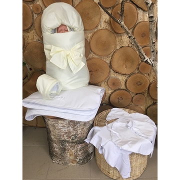 Комплект на выписку GulSara Шампань 7 предметов