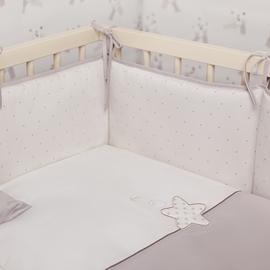 Комплект в приставную кроватку Перина Little star mini 4 предмета - описание