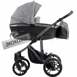 Детская коляска Bebetto Bresso Premium Class Dark 2020 2 в 1 - описание