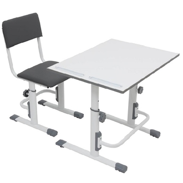 Растущая парта + стул Polini Simple M1