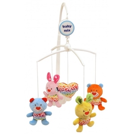 Музыкальная карусель Baby Mix Мишки и зайчики - описание