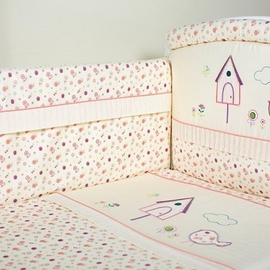 Комплект в кроватку Lapetti Домик для птички 6 предметов - описание