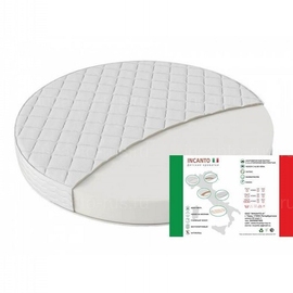 Круглый матрас Incanto холлкон 75х75 - описание