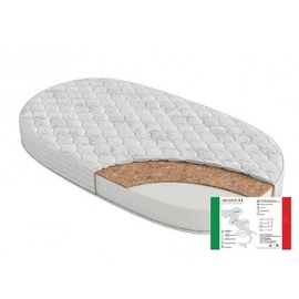 Овальный матрас Incanto холлкон + кокос 125х75 - описание