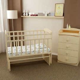 Детская кроватка ФА-М Милена 2 цвет слоновая кость - описание