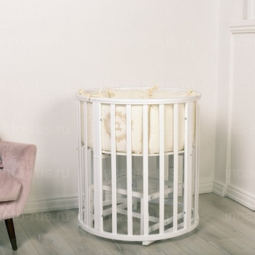 INCANTO Amelia 8 в 1 с маятником цвет белый