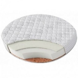 Круглый матрас Incanto кокос+латекс 75х75 - описание