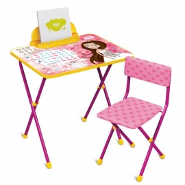 Детский столик и стульчик Ника КП2 Маленькая принцесса - описание