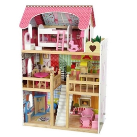 Кукольный домик EcoToys Malinowa 4109 - описание