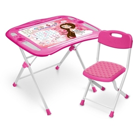Детский столик и стульчик Ника NKP1/3 Маленькая принцесса - описание