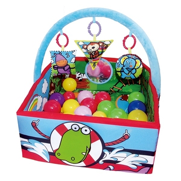 Коврик развивающий Biba Toys Мои друзья из джунглей