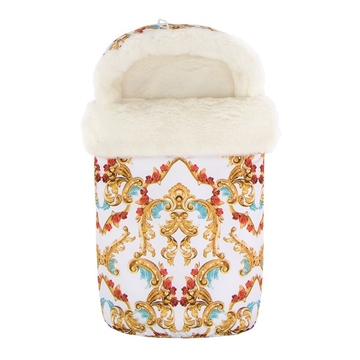 Фото меховой конверт золотой гусь elegante bianco Меховой конверт Золотой Гусь Elegante bianco