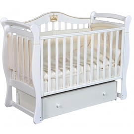 Детская кроватка Ray Karoline-1 цвет белый - фото 