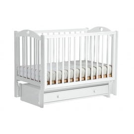 Детская кроватка Лель Кубаночка 11 БИ87 цвет белый - описание