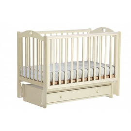 Детская кроватка Лель Кубаночка 11 БИ 87 цвет слоновая кость - описание