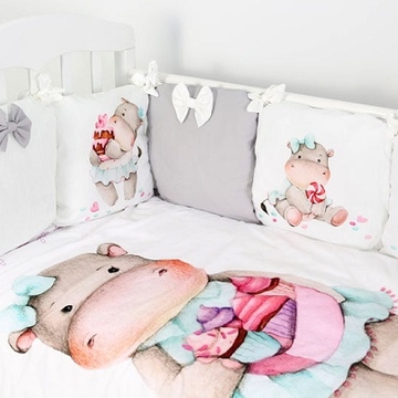 Комплект в кроватку Топотушки Глория 6 пр