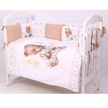 Комплект в кроватку Топотушки Пижамная вечеринка 6 пр