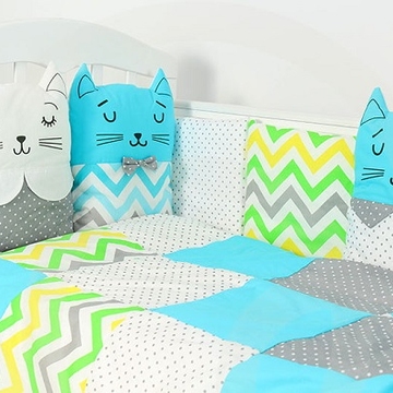 Комплект в кроватку Топотушки Китти 6 пр