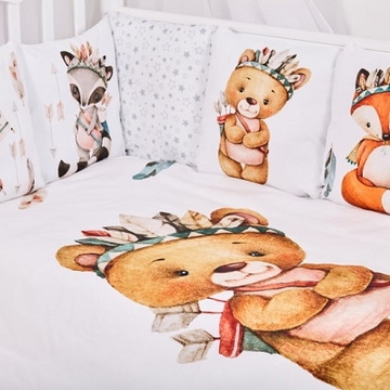 Комплект в кроватку Топотушки Охотники 6 пр