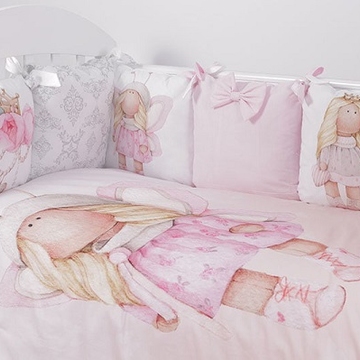 Комплект в кроватку Топотушки Принцесса Фей 6 пр