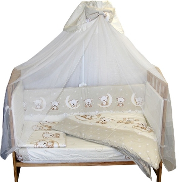 Баю Бай Ми-Ми Мишки бежевый 7 предметов