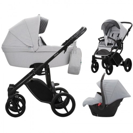 Детская коляска Bebetto Luca Vero /экокожа+ткань/ 3 в 1 - описание