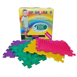 Коврик ОРТО ПАЗЛ Ежики - описание