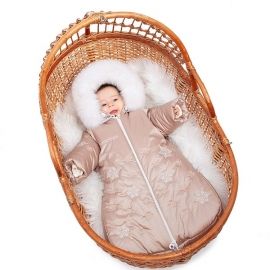 Комбинезон-мешок меховой Pituso Династия - описание