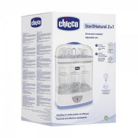 Chicco Стерилизатор Steril Natural 2-в-1 паровой модульный с автоматическим отключением - описание